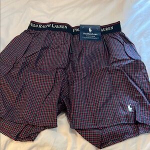 Polo by Ralph Lauren Red and Blue Plaid Boxers